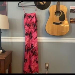 Betsy Johnson Silk Midi Dress